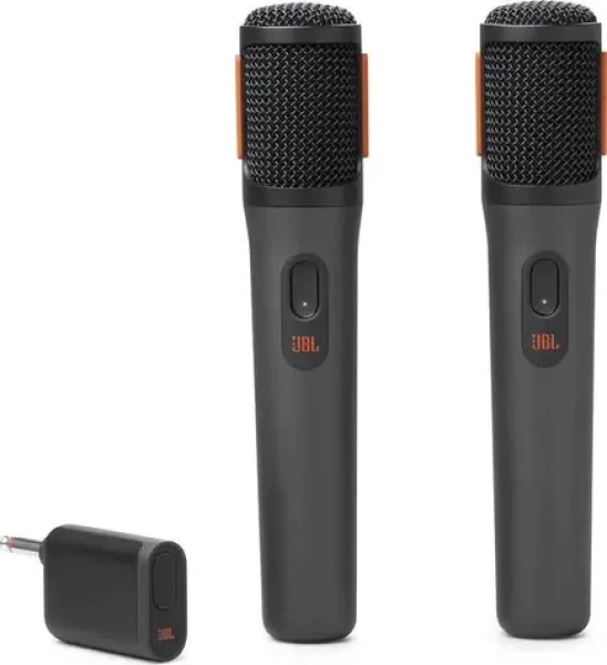 JBL Partybox Wireless Mic / Bezdrátový mikrofon / 2,4 GHz / dosah 30 m / výdrž 20 h (JBLMIC300)