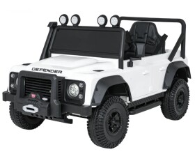 Mamido Dětské elektrické autíčko Land Rover Defender 110 SVX Concept bílé