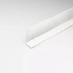 Rohový Profil PVC Bílý Satén 10x10x1000