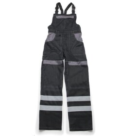 Reflexní kalhoty COOL TREND s laclem H8938 černo-šedé 58 černo-šedé