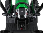 Mamido Dětský elektrický traktor MEGA D68 24V s přívěsem zelený