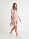 HOSH Dámské košilové šaty Spirit starorůžové Velikost: L/XL