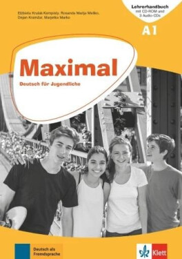 Maximal 1 (A1) – Unterrichtshandbuch + CD-Rom + 2Audio CD zum KB + 1Audio-CD zum AB - Dejan Kramzar