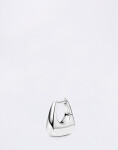 Maria Black Tote Huggie Silver PAIR Silver