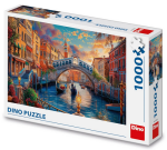 Puzzle Malované Benátky 1000 dílků