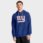 Nike Pánská mikina New York Giants NFL 2025 Sideline Standard Issue Hoodie Velikost: S