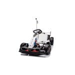 Mamido Dětská elektrická motokára BMW Gokart s funkcí driftu bílá