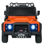 Mamido Dětské elektrické autíčko Land Rover Defender 110 SVX Concept oranžové
