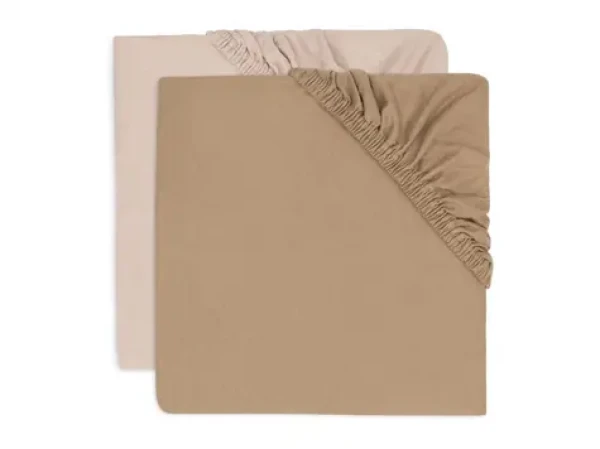 Jollein Prostěradlo napínací 40/50 x 80/90 cm 2 ks Wild Rose (2511-501-68080)