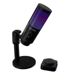 Lorgar SMP40 černá / Stolní mikrofon / USB-C / RGB (LRG-SMP40-BK)