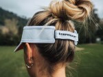COMPRESSPORT VISOR black/red Černá běžecký kšilt - Běžecký kšilt Compressport Visor - černý
