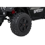 Mamido Dětské elektrické autíčko PASSION 4x200W 24V černé
