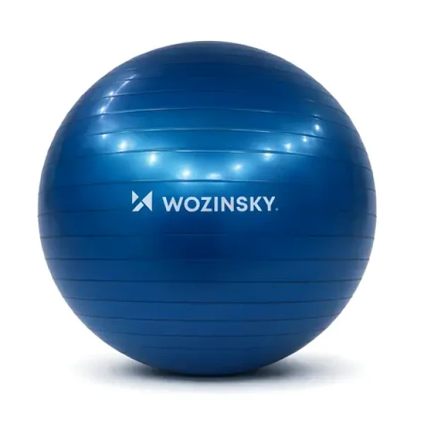 Wozinsky WGB65BL modrá / Gymnastický míč / 65 cm