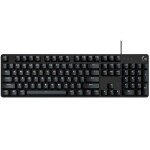 Logitech G413 SE černá / Herní klávesnice / USB / podsvícená / Kailh Brown / US (920-010437)