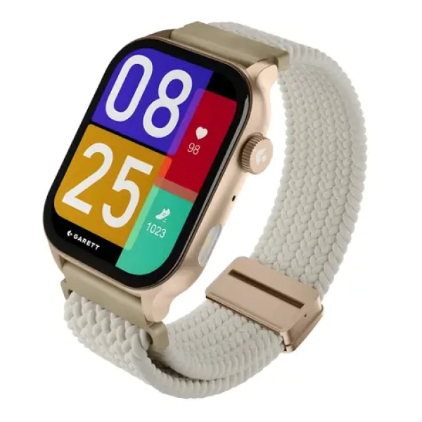 Garett GRC Activity 3 zlatá / Chytré hodinky / 1,95" AMOLED / BT hovory / IP68 (ACTIVITY_3_GOLD)