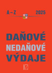 Daňové a nedaňové výdaje 2025 - Ing. Martin Děrgel