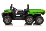Mamido Elektrické autíčko Farmer Truck 24V 4x200W zelené