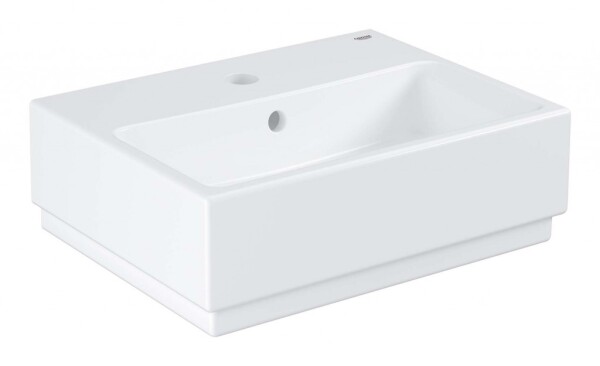 GROHE - Cube Ceramic Umývátko 46x35 cm, s přepadem, PureGuard, alpská bílá 3948300H