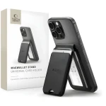 Tech-Protect MagWallet Stand černá / Peněženka a stojánek / MagSafe / Univerzální