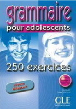 Grammaire 250 exercices pour adolescents débutant - Cahier d´activités - Nathalie Bié