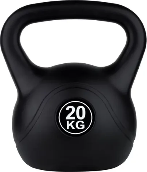 FUNFIT Kettlebell 4410 / 20 kg / bitumenový povrch