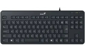 GENIUS LuxeMate 110 černá / Drátová klávesnice / USB / CZ+SK layout (31300012402)