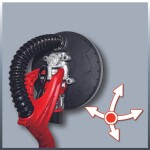 Einhell TC-DW 225 / Bruska na sádrokarton / 600W / 225 mm / 600 – 1500 ot.-min (4259930)