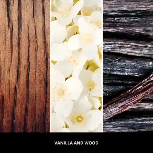 Millefiori Náhradní náplň ICON Vanilla Wood / Vůně do auta / klip do ventilace / výdrž až 3 měsíce (18RCDV)