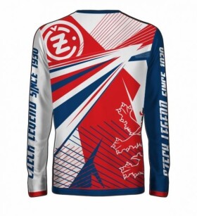 Dres ČZ Logo Since 1930 červeno/modro/bílý 15102-111098 - 3Xl