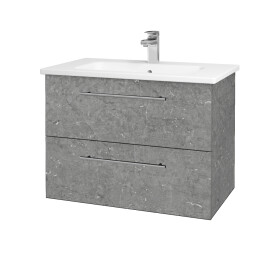 Dřevojas - Umyvadlová skříňka GIO SZZ2 80 - D20 Galaxy / Úchytka T02 / D20 Galaxy 277222B