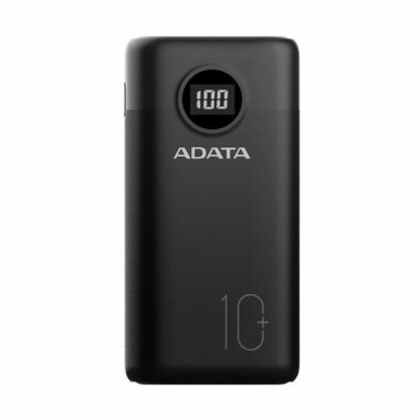 ADATA P10000QCD Power Bank 10000mAh černá / 4.5A / 2x USB-A (22.5W) / 1x USB-C (18W) (AP10000QCD-DGT-CBK)