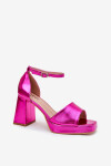 Sandály na podpatku model 215001 Step in style 37