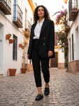 Be Lenka Divella Black/Gunmetal mokasíny