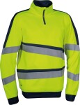 Reflexní pracovní mikina COFRA LIXUS Barva: Žlutá, Velikost: 2XL (V659-0-03_Z_6)