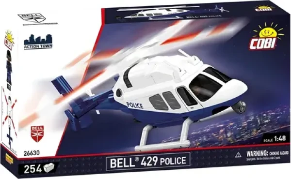 COBI Action Town Stavebnice Bell 429 Policie