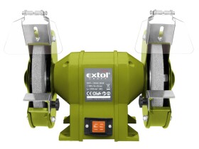 EXTOL-CRAFT Bruska stolní dvoukotoučová 350W / 200x16x 20 mm (EX410130)