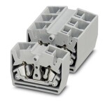 Phoenix Contact 3244258 průchodková svorka 10.4 mm pružinová svorka šedá 50 ks