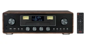 AKAI AM-100 RHAPSODY hnědá, černá / Mikrosystém / Bluetooth 5.0 / DAB+/FM / CD/USB / 30W RMS (AM-100 RHAPSODY)