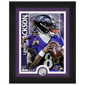 Obraz Baltimore Ravens NFL Lamar Jackson Artist Proof Silver Coin