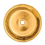 INVENA - Umyvadlo na desku KOS TREND 42 cm, zlatá CE-38-009-C