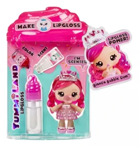 MGA Yummiland Malá panenka s leskem na rty - Bianca Bubblegum