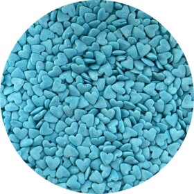 Dortisimo 4Cake Cukrová srdíčka modrá (80 g) Besky edice