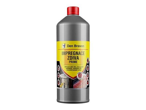 Impregnace zdiva DEN BRAVEN PRIME 1l - rozbaleno - po expiraci (9/2025)