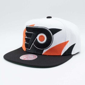 Mitchell & Ness Pánská kšiltovka Philadelphia Flyers NHL Sharktooth 2-Tone Snapback