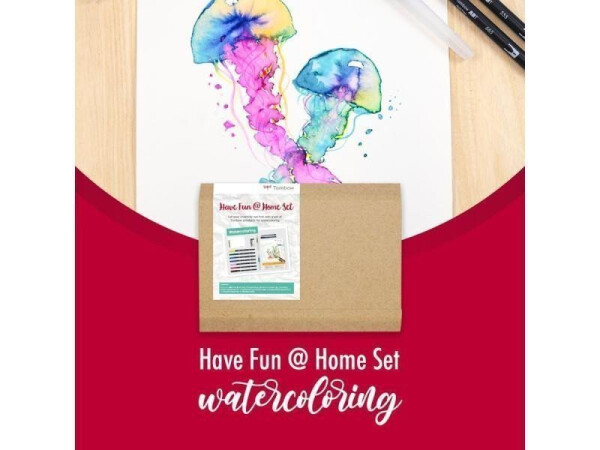 Tombow Bav se @ Akvarelová sada na doma