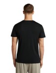 ICEBREAKER Mens Merino 150 Tech Lite SS Tee Range Stripes, Black (vzorek) velikost: M