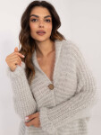 Dámský svetr TW SW BI 25002.88P Světle šedá - FPrice světle šedá one size
