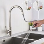 REA - Uzávěr s perlátorem pro kuchyňskou baterii Fresh Brush Steel REA-B9099