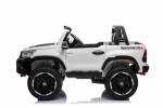 Mamido Dětské elektrické autíčko Toyota Hilux 4x4 bílé