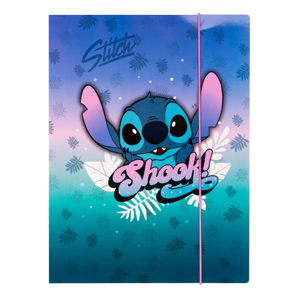 Colorino Colorino, R78478PTR, Lilo & Stitch, desky na sešity s gumičkou, A4, 1 ks